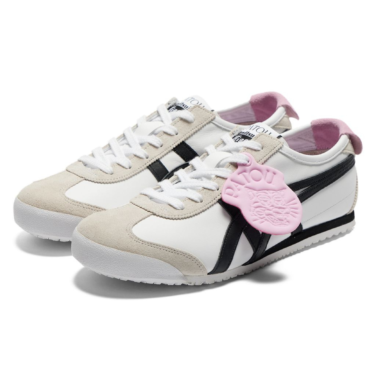 Onitsuka Tiger PATOU x Mexico 66 
'White Black Pink'