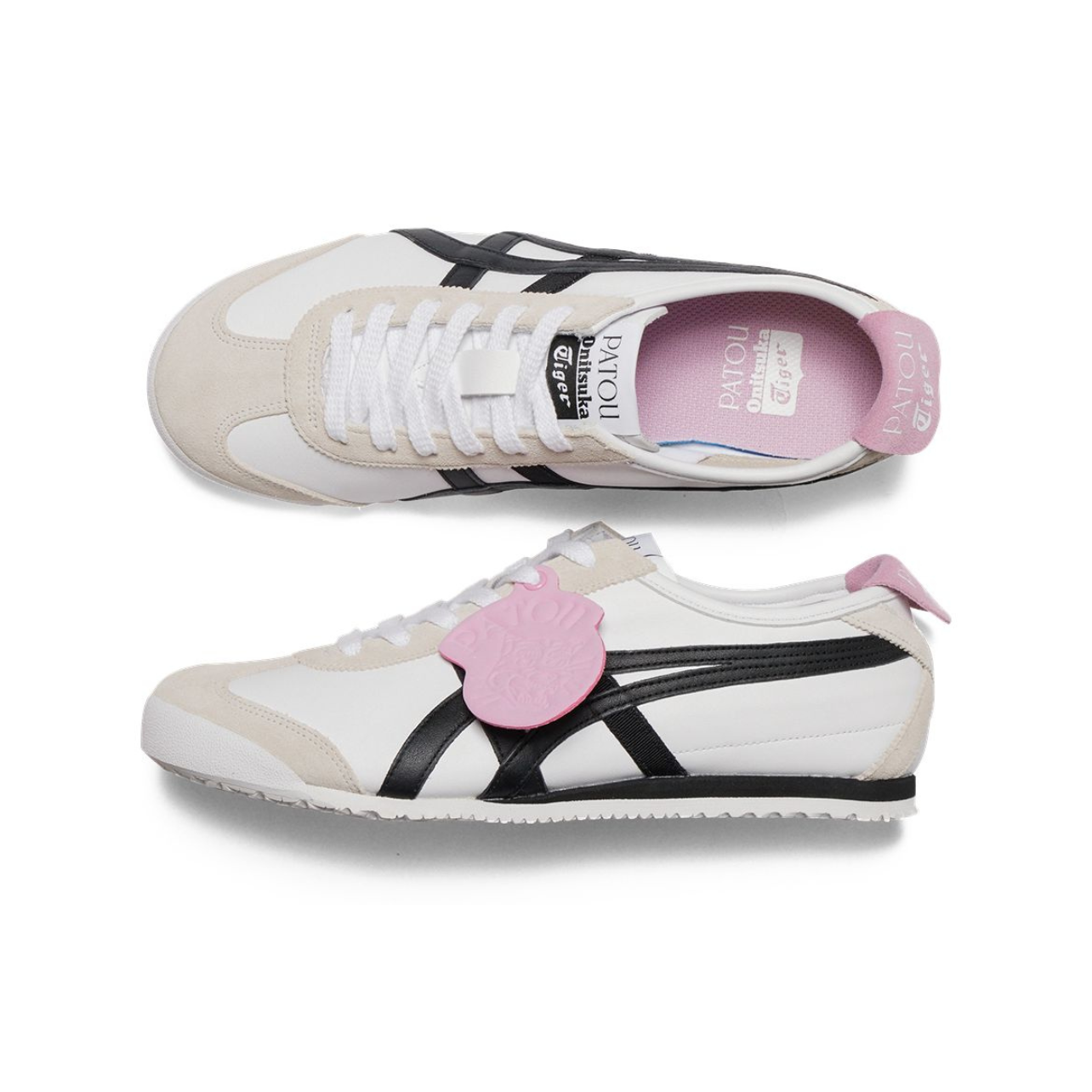 Onitsuka Tiger PATOU x Mexico 66 
'White Black Pink'