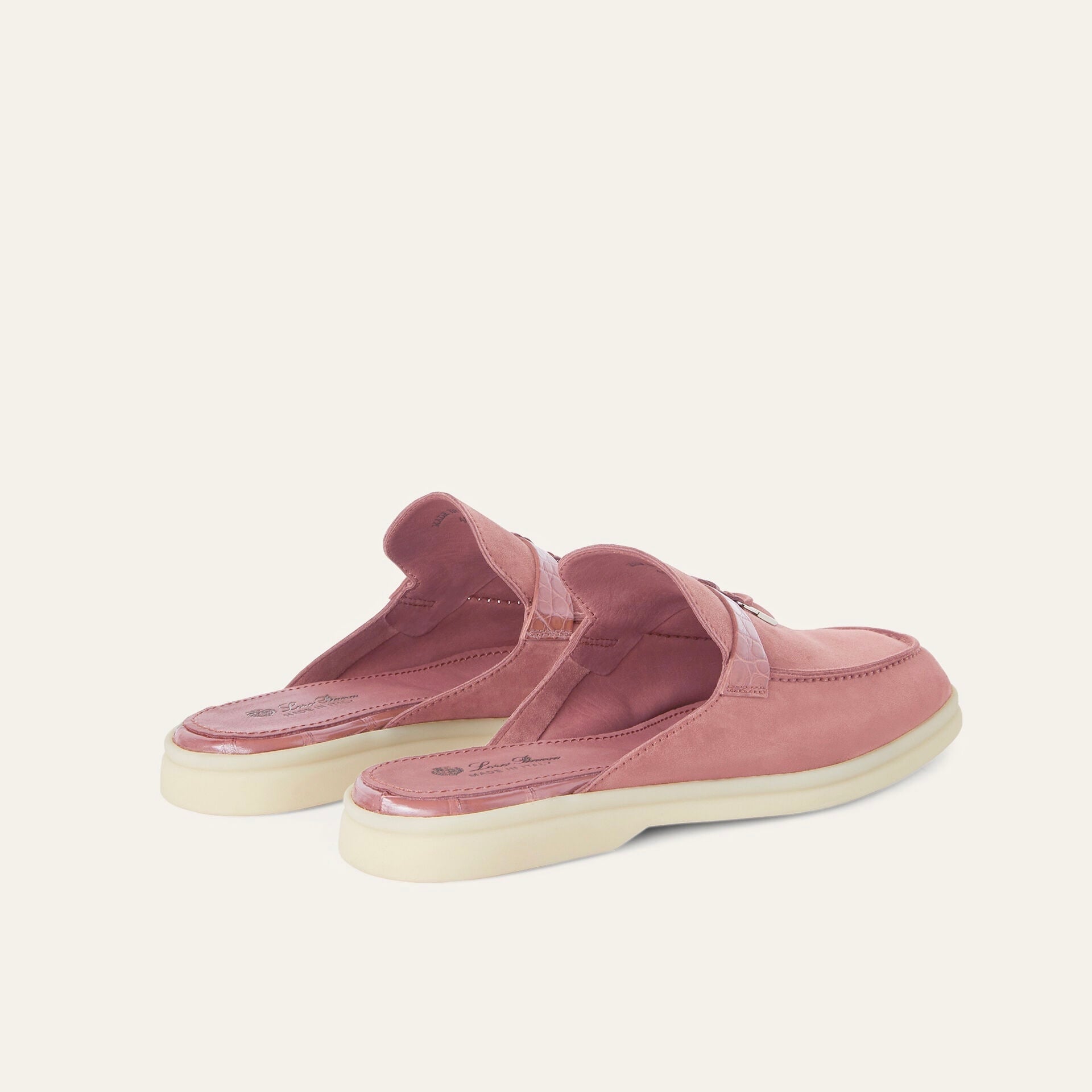 Loro Piana Charms Walk Babouche Loafer 'Noisette Rose' Limited edition