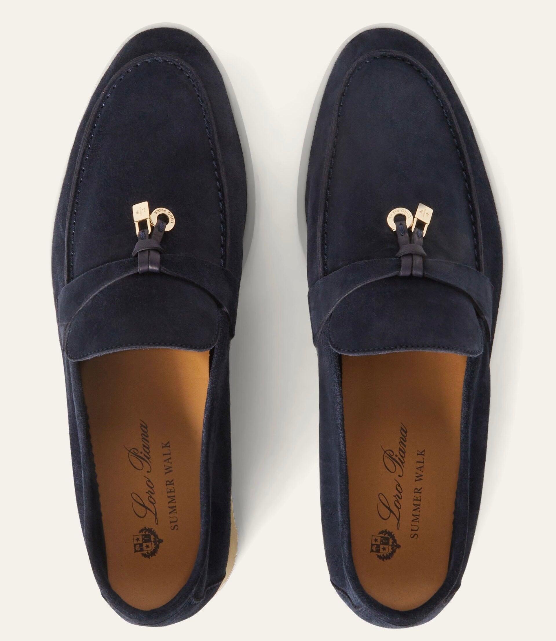 Loro Piana Summer Charms Walk Loafer 'Argo Blue Melange (W948)'