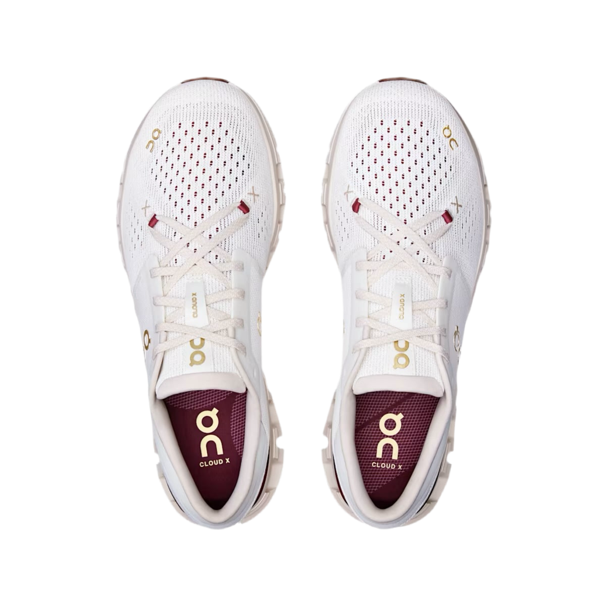 On running X 4 'Pearl Ivory'