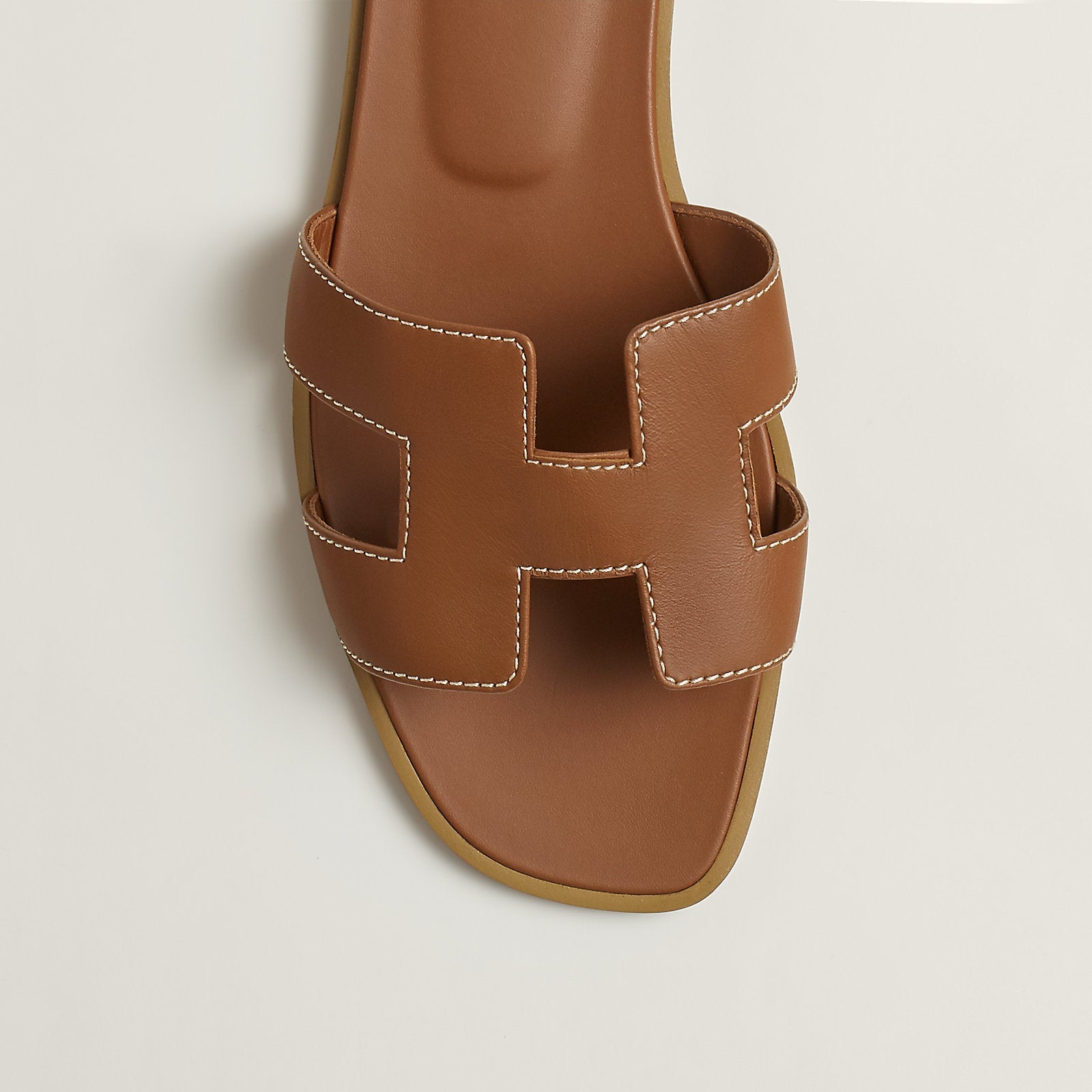 Hermès Oran sandal 'Brown'