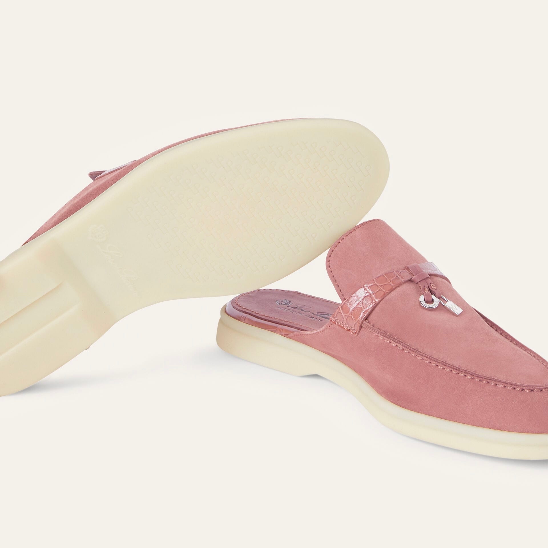 Loro Piana Charms Walk Babouche Loafer 'Noisette Rose' Limited edition