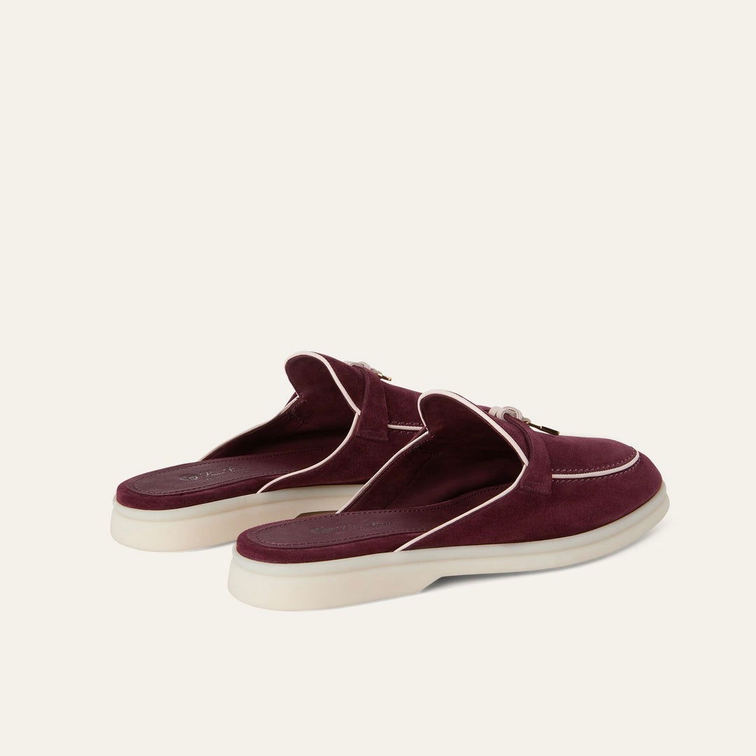 Loro piana Summer Charms Walk Loafer 'burgundy'