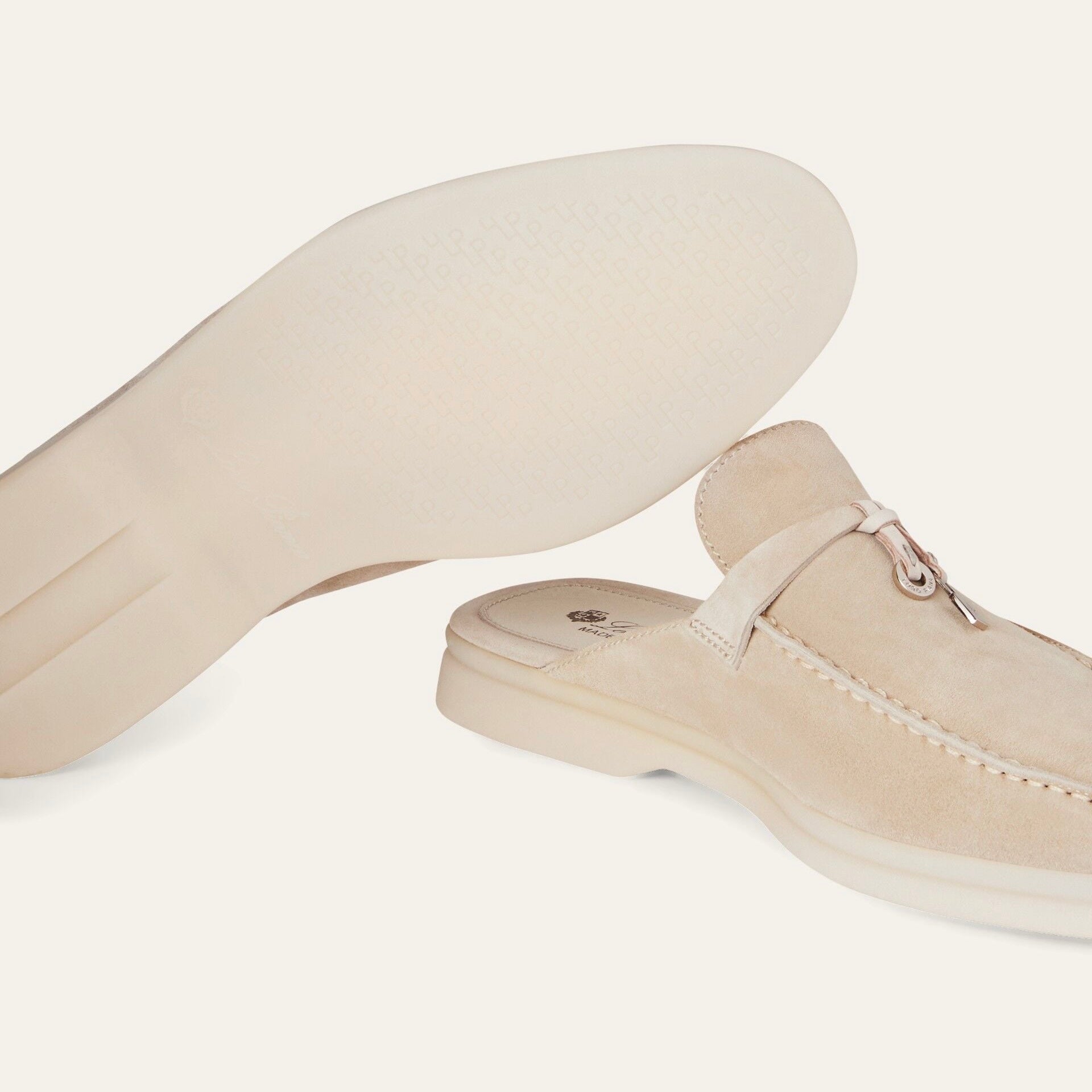 Loro piana Babouche Charms Walk Loafer 'Linen'