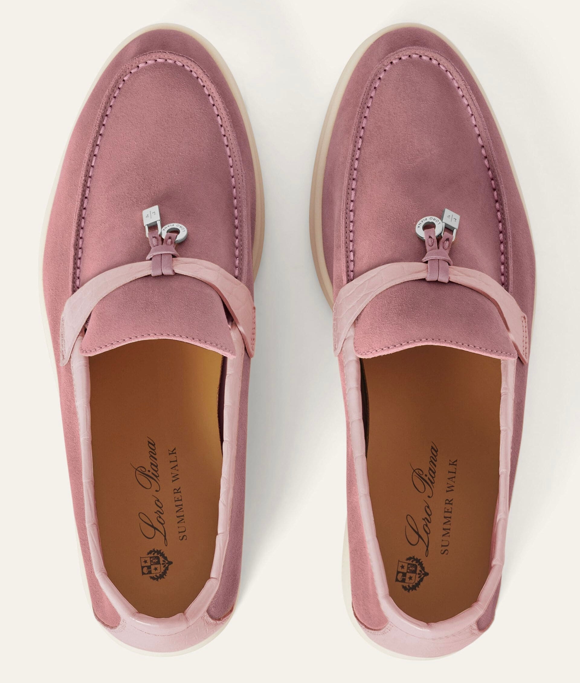 Loro Piana Summer Charms Walk Loafer 'Noisette Rose' Limited edition