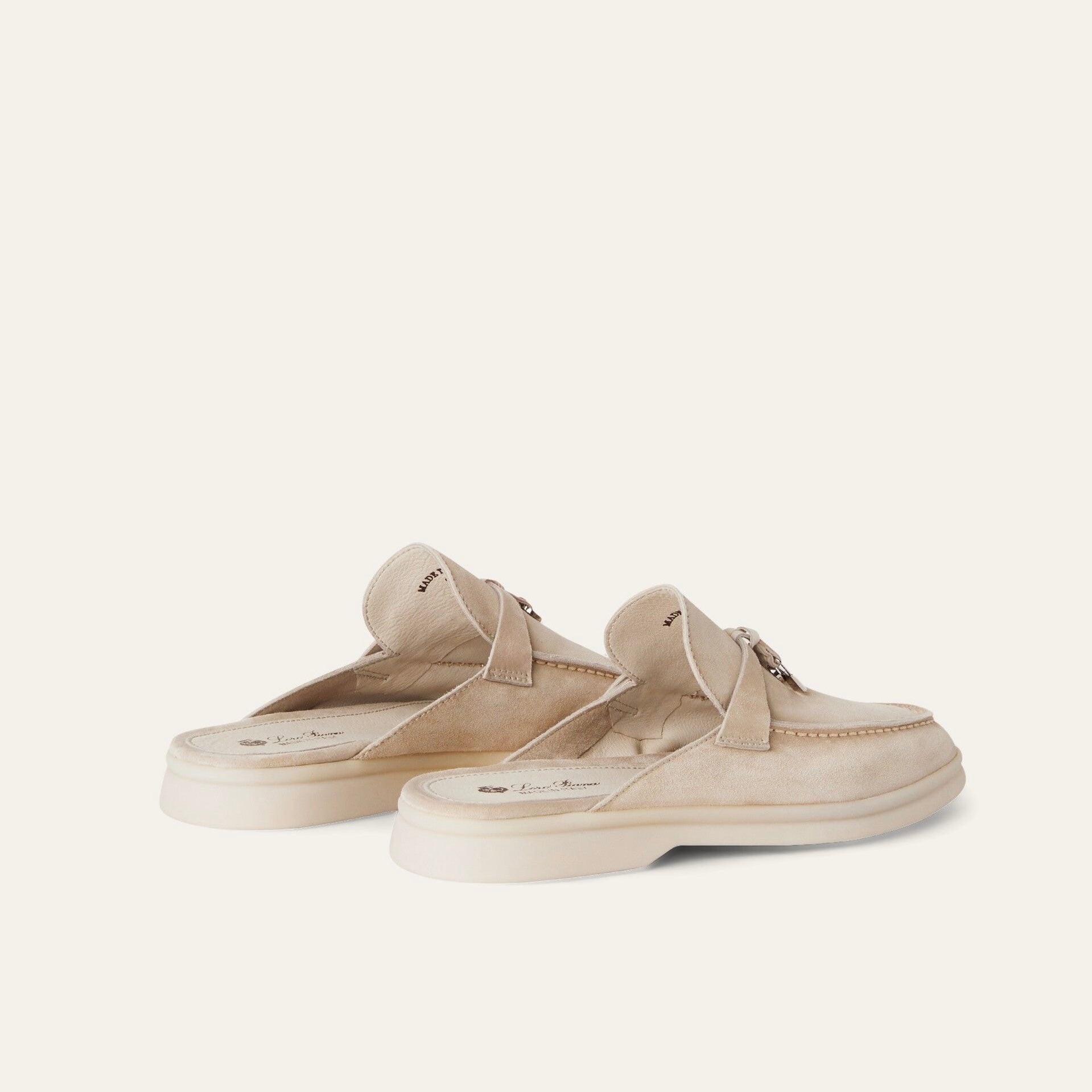 Loro piana Babouche Charms Walk Loafer 'Linen'