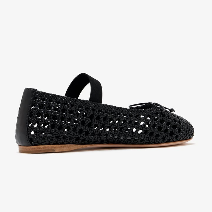 Miu Miu Woven nappa leather ballerinas