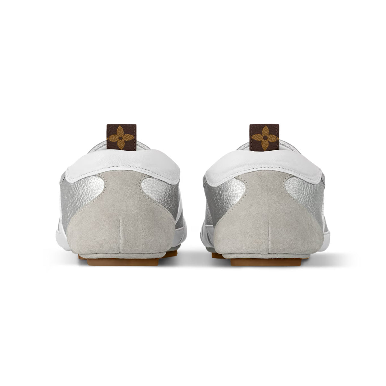 Louis Vuitton LV Sneakerina Metallic grained calf leather