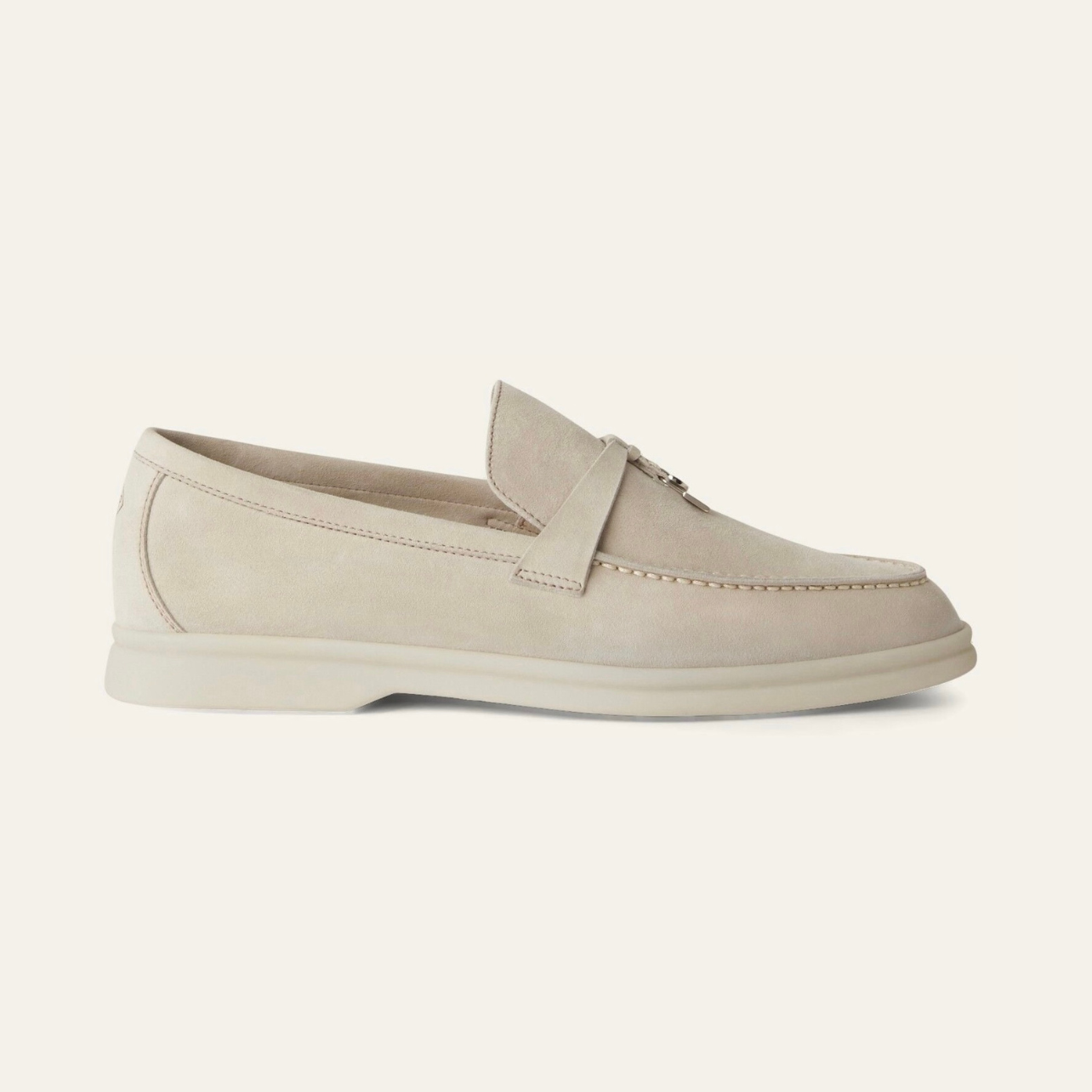Loro piana Summer Charms Walk Loafer 'Powder Pearl'