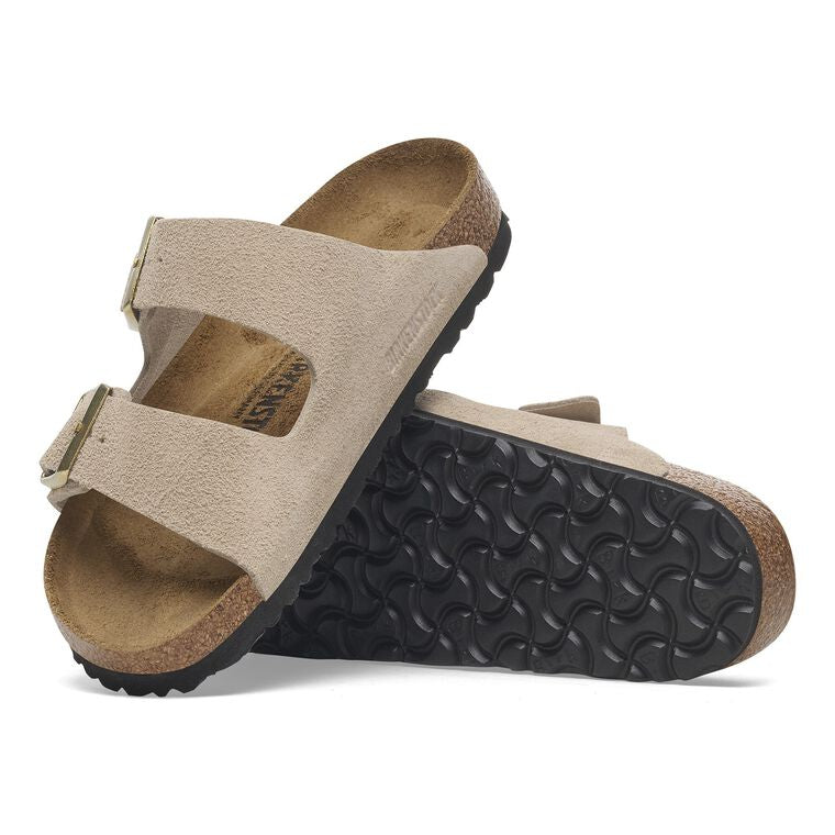 Birkenstock Arizona Suede Leather - Sandcastle