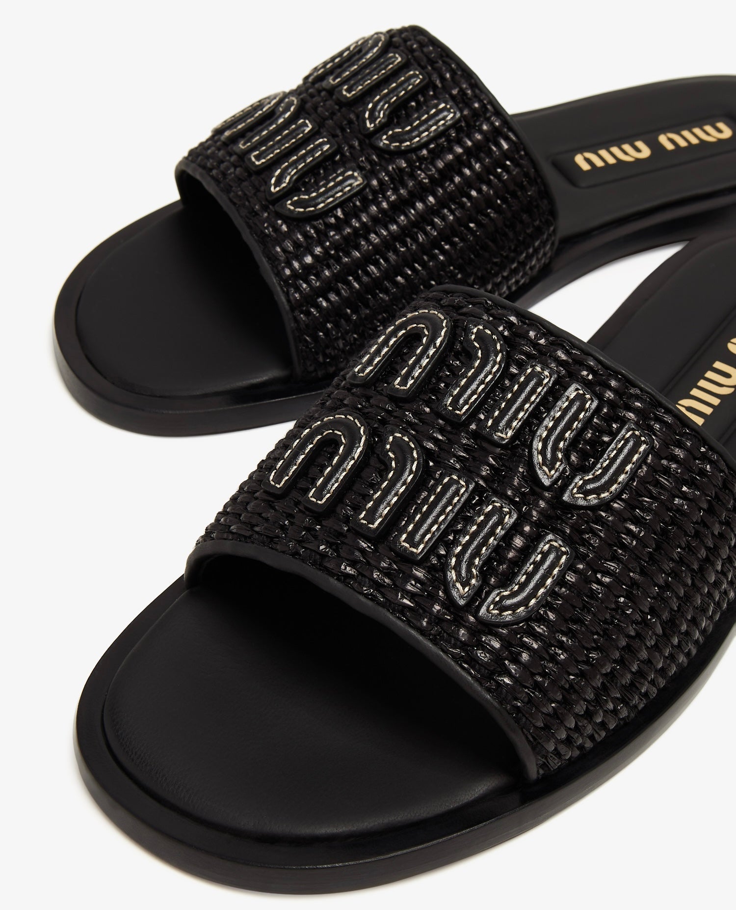 Miu Miu Wmns Slide 'Black Brandy'