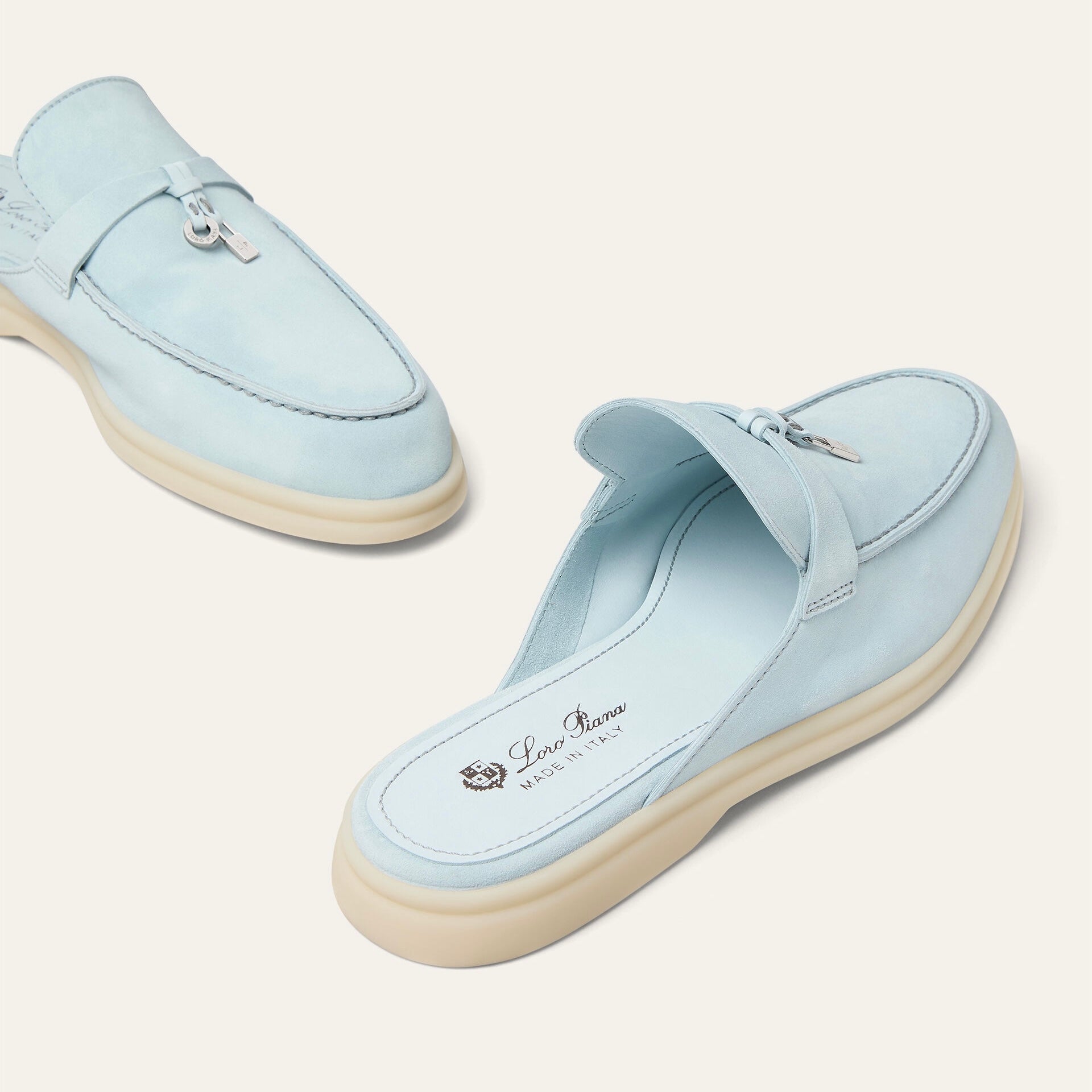 Loro piana Babouche Charms Walk Loafer 'Spring Waterfall Melange (60BJ)'