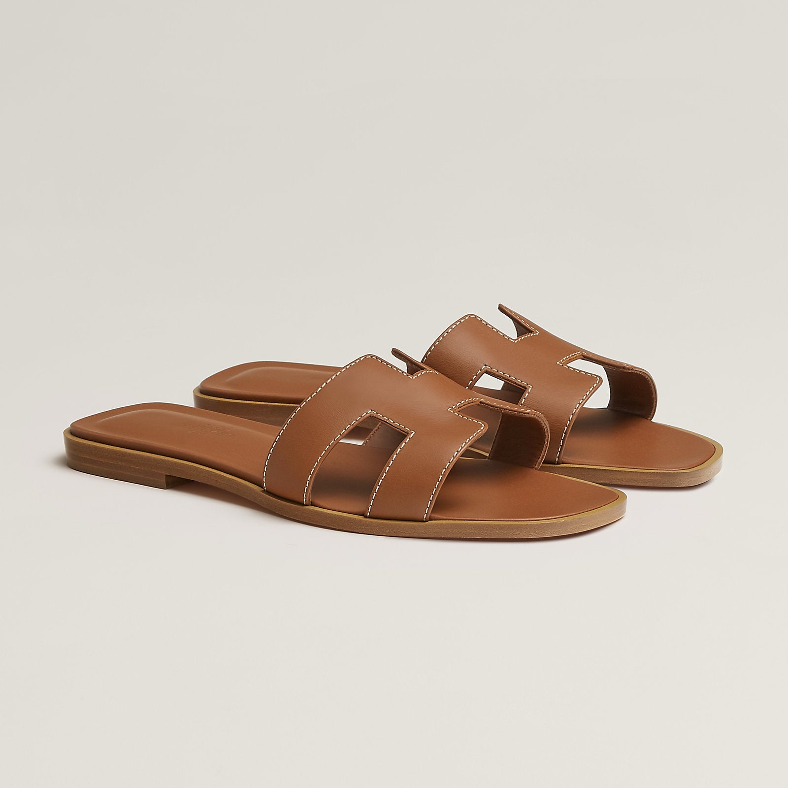 Hermès Oran sandal 'Brown'