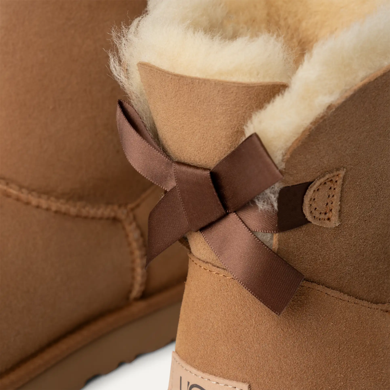 Ugg Mini Bailey Bow 2 'Chestnut'